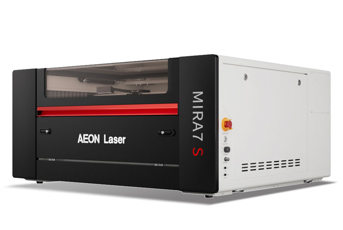 Aeon Mira7 S 繁殖方式 CO2 Desktop Laser Cutting Machine three-quarter view